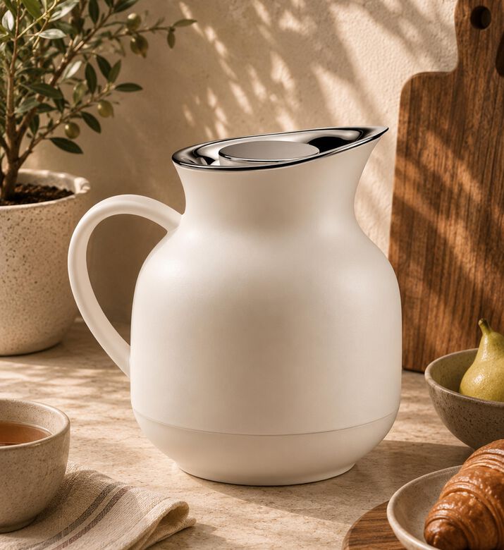 Stelton Amphora Vacuum Tea Jug, Packshot View