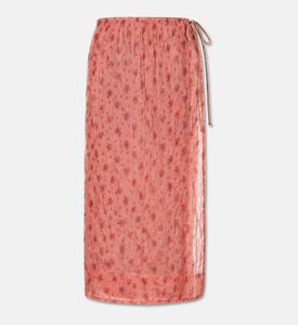 Ganni Shibori-print Skirt, Packshot View