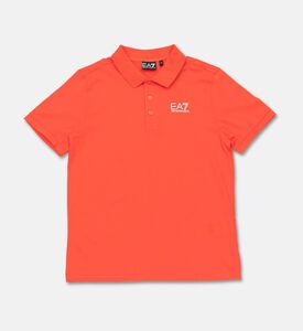 EA7 Short-sleeve Polo Shirt, Red, 8y, Packshot View
