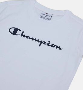 Champion Logo-print Short-sleeve T-shirt, White, Xs, Packshot View Champion Logo-print Short-sleeve T-shirt, White, Xs, Packshot View