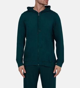 Basel Cotton Stretch Zipped Hoodie Basel Cotton Stretch Zipped Hoodie