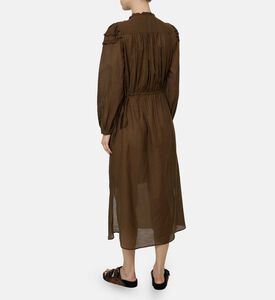 Button-down Long-sleeve Dress