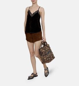 Siddy Suede Leather Shorts