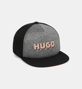 Logo Print Jersey Cap Logo Print Jersey Cap