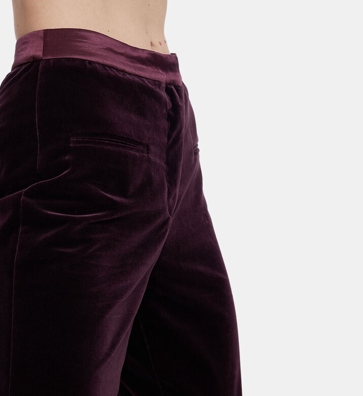 Federica Tosi Wide-leg Button Closure Pants, Model View