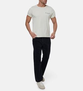 Agolde Mid Rise Button Closure Pants, Model View