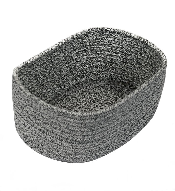 Cotton Handled Sewing Basket