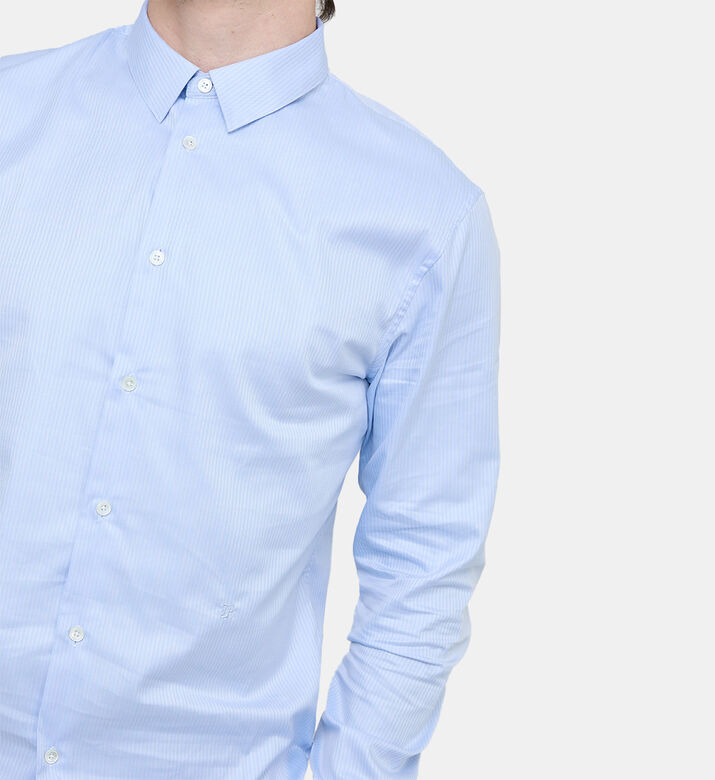 Herringbone Striped Formal Shirt