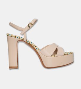Albano Shoes High Naplak, Nude, Eu-41, Packshot View