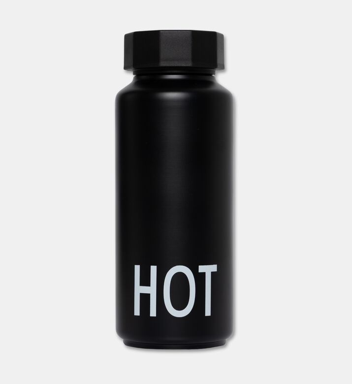 Design Letters Hot Stainless Steel Thermo Bottle, Packshot View
