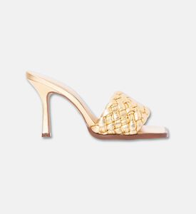 Arezzo Shoes Sabot Eco-t, Gold, Eu-38, Packshot View