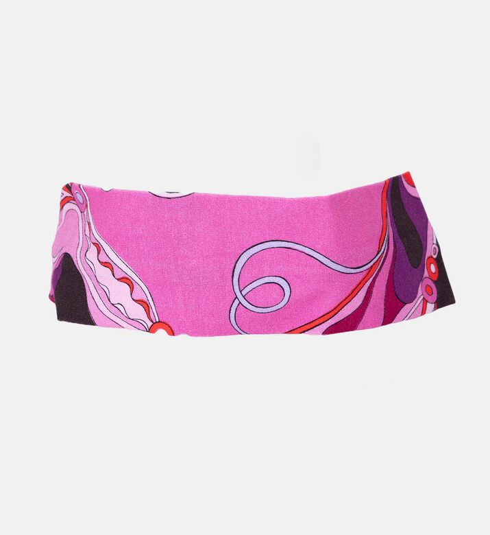 Colorful Abstract-print Hairband