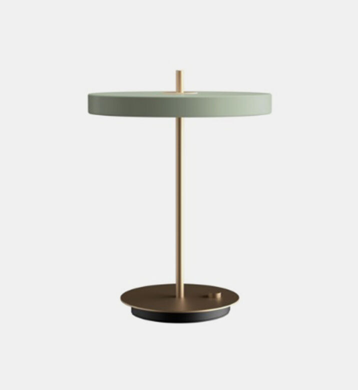 Umage Asteria Aluminum Table Lamp, Green, Packshot View