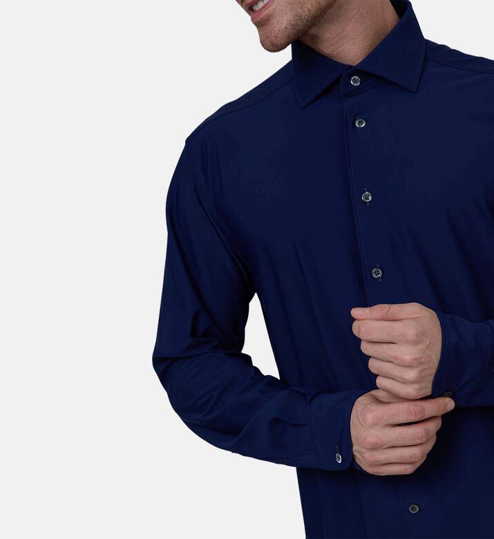 قميص قطنية بياقة بصف أزرار