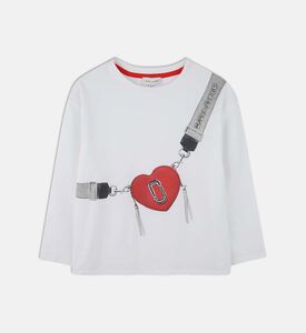 Bag Graphic-print Long-sleeve Top
