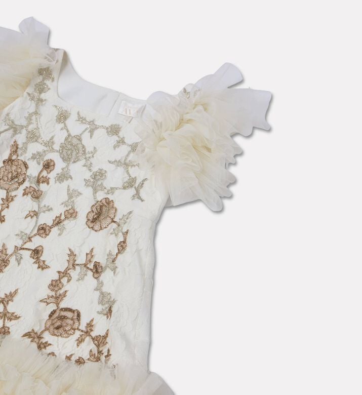 Maison Ava Everly Floral A-line Dress, Packshot View