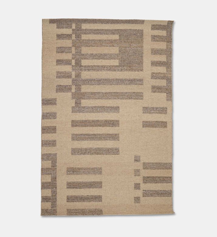 Home Deco and More Coastel Patterned Carpet, Taupe, 200x300-cm, Packshot View