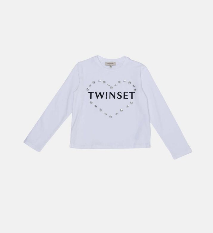 Sequin Embellished T-shirt