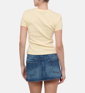 Coperni Slim T-shirt, Yellow, S, Model View