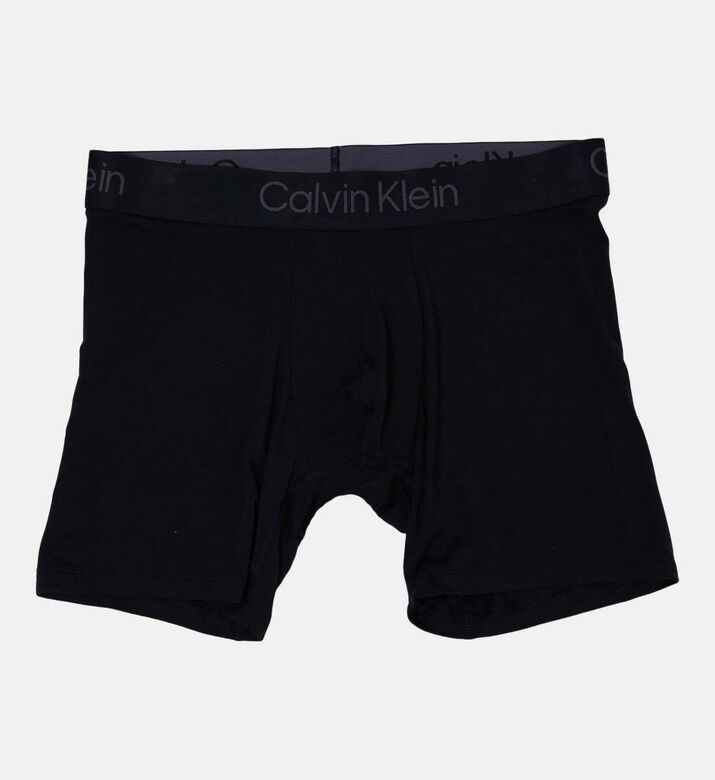 Calvin Klein Cotton Logo-print 3-pack Boxer Briefs, Packshot View