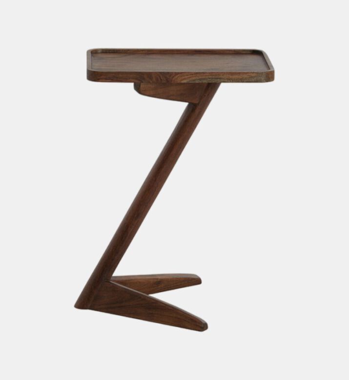 Light and Living Qiano Z-shape Wide Base Table, Packshot View