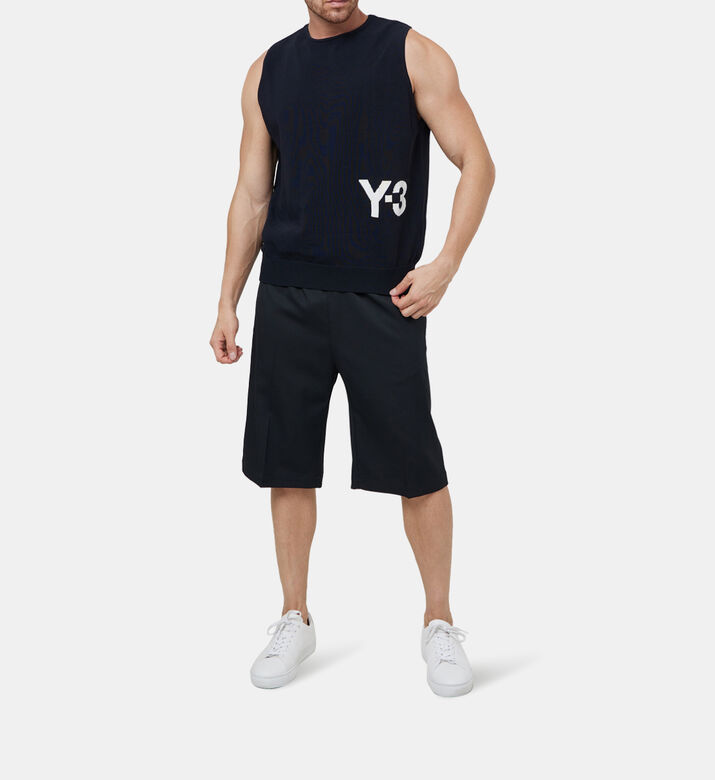 Drawstring Elastic Waist Shorts