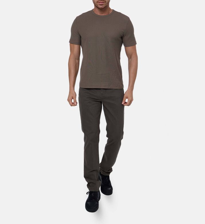 Vince Cotton 5-pockets Pants, Dark-green, 34, Model View