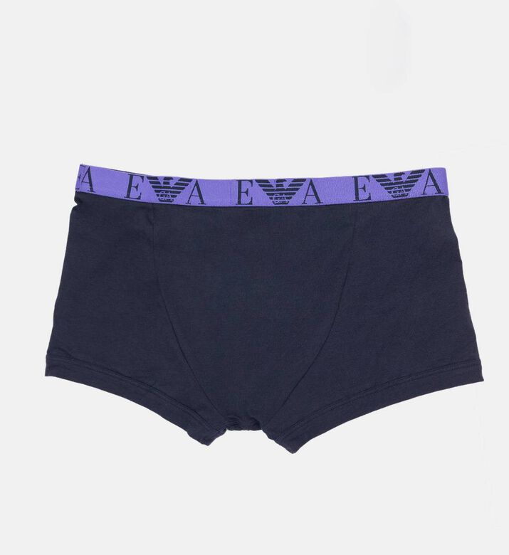 Emporio Armani Logo-waistband Three-pack Boxer Briefs, Multicolor, Xl, Packshot View