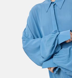 Puffy Sleeves Long-sleeve Shirt
