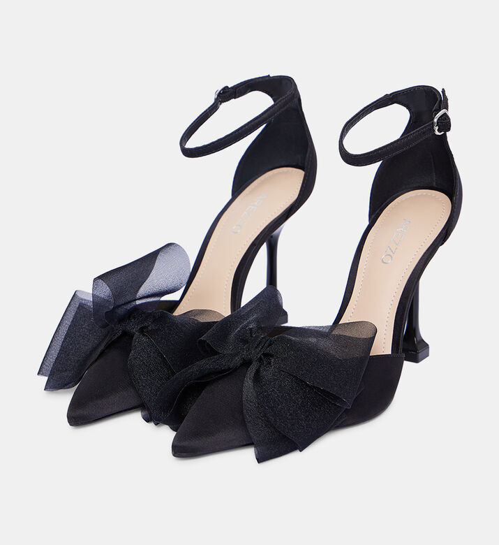 Bow-detail High Heel Pumps
