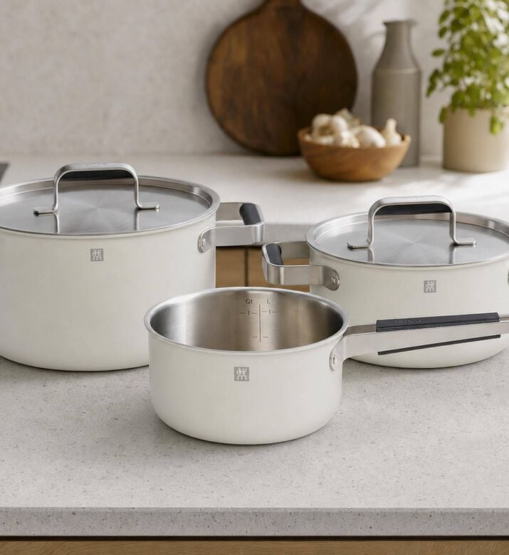 Zwilling Pure 3-piece Cookware Set, Model View