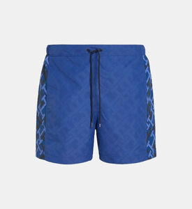 Th Monogram Reveal Mid Length Swim Shorts