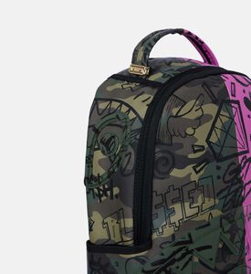 Split Pink Camo Backpack