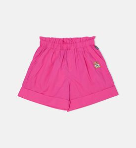 Teddy Bear Flared Waist Shorts