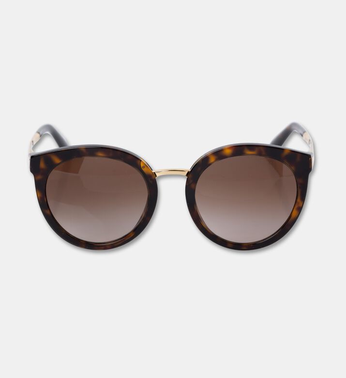 Dolce & Gabbana Acetate Round Shape Sunglasses 52, Packshot View