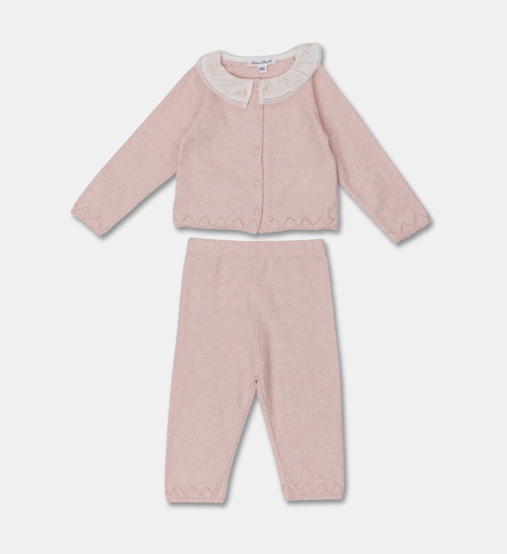 Tartine et Chocolat Knit Cardigan Leggings Set, Packshot View