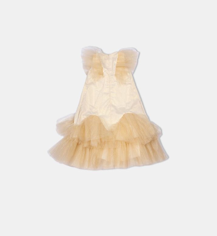 Frilled Butterfly Sleeve Dress Frilled Butterfly Sleeve Dress