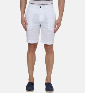 Linen Bermuda Relaxed-fit Shorts