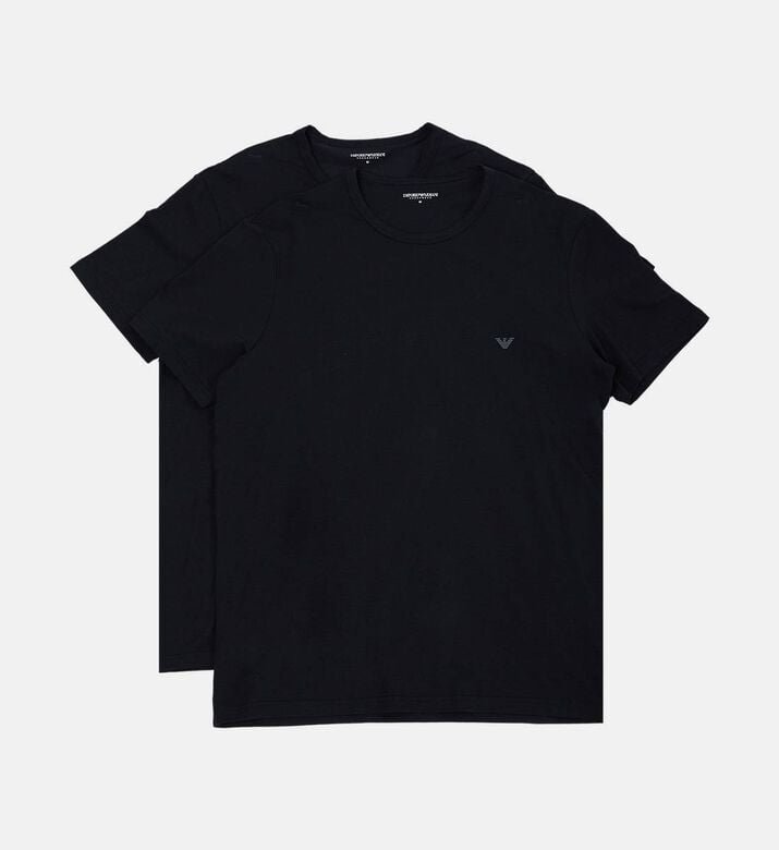 Logo-detail 2-pack Crewneck Short-sleeve T-shirts