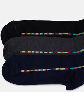 Paul Smith Multi-colored Polka-dot Ribbed Socks, Packshot View