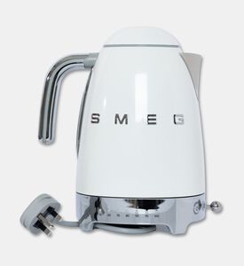 Smeg Variable Temperature Kettle, White, Packshot View