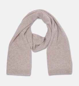 Galeries Lafayette Cashmere Knit Ribbed Scarf, Packshot View