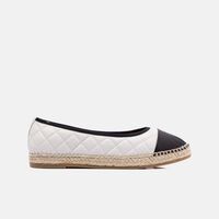 Quilted Round Toe Ballerina