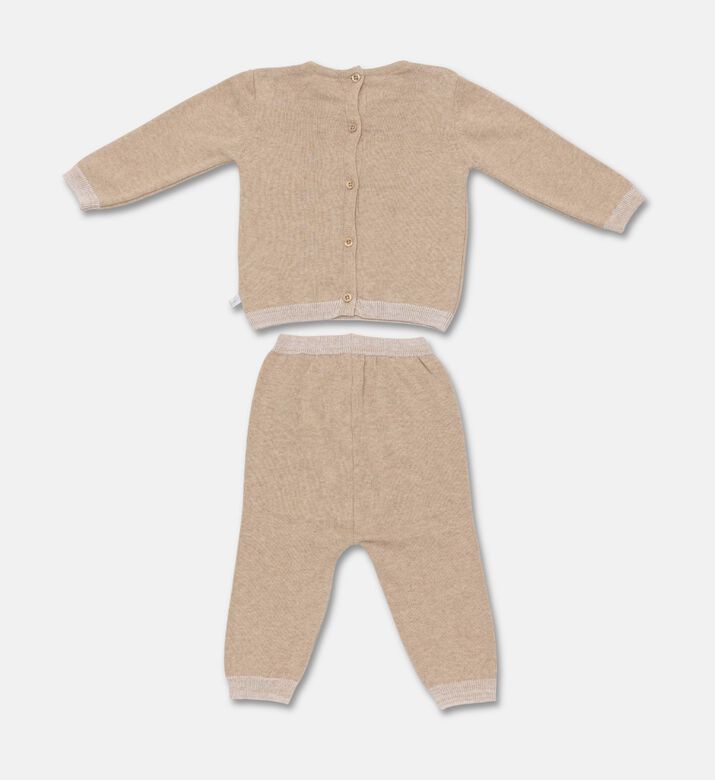 My First Collection Set Ajour Teddy, Sand, 9-12m, Packshot View