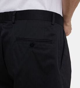 Cuffed Hem Cotton Shorts Cuffed Hem Cotton Shorts