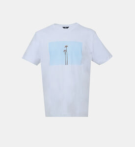 تيشيرت بطبعة شجرة نخيل