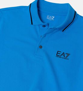 Collar-trimmed Cotton Polo Shirt