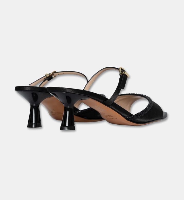 Albano Shoes Raso Satin, Black, Eu-41, Packshot View