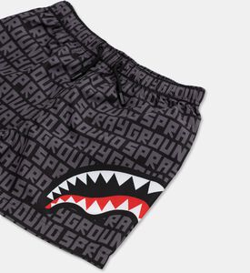 Sprayground Short Shark, Grey, 16y, Packshot View