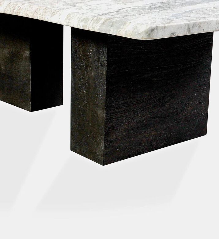 Home Deco and More Fantasy Marble Top Coffee Table, Packshot View Home Deco and More Fantasy Marble Top Coffee Table, Packshot View
